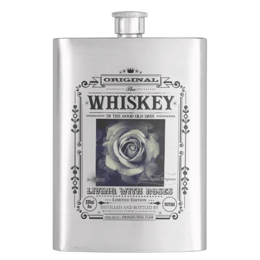 Flasque FLASK_Monochrome Rose (devant)