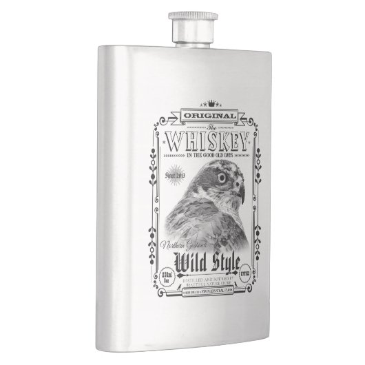 Flasque FLASK_Northern Goshawk (Droite)