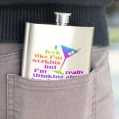 Flasque FLASK Premium - Combien de temps avant l'heureux é (En situation)
