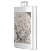 Flasque flasque, photo fleurs blanche (Gauche)