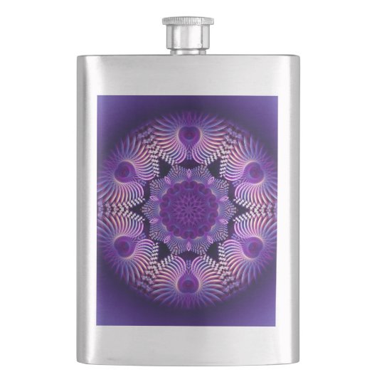 Flasque Fleur Apophyse Kaleidoscope I (devant)