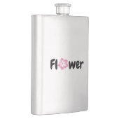 Flasque Fleur classique (Droite)