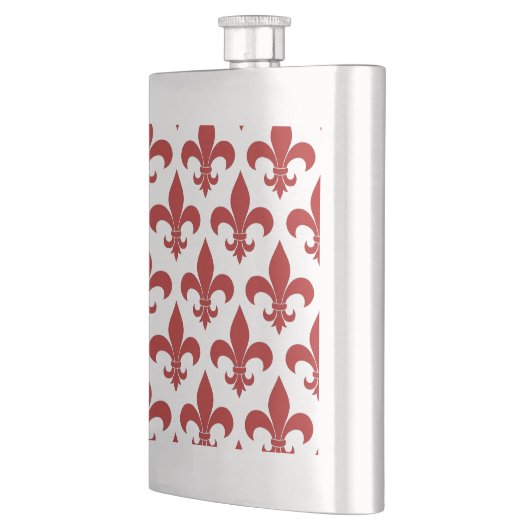 Flasque Fleur de lis Motif Classic (Gauche)