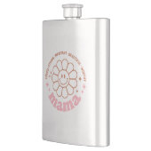 Flasque Fleur de maman : aimée, forte, belle et digne (Gauche)