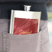 Flasque Fleur de porche / Original / (En situation)