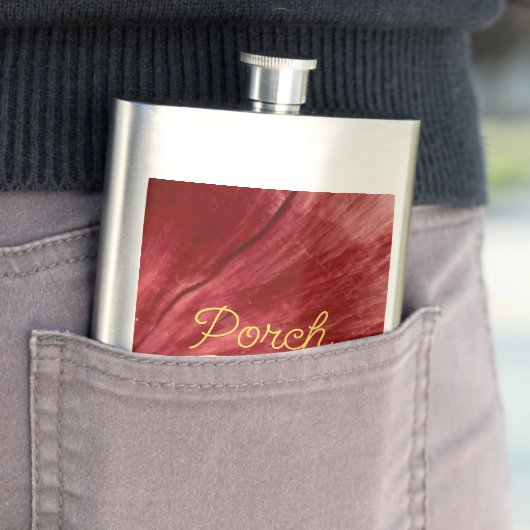 Flasque Fleur de porche / Original / (En situation)