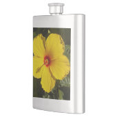 Flasque Fleur d'Hibiscus jaune (Gauche)