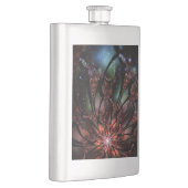 Flasque Fleur imaginaire fractale douce et tendresse (Droite)