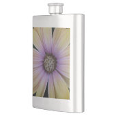 Flasque Fleur marguerite jaune et violet (Gauche)