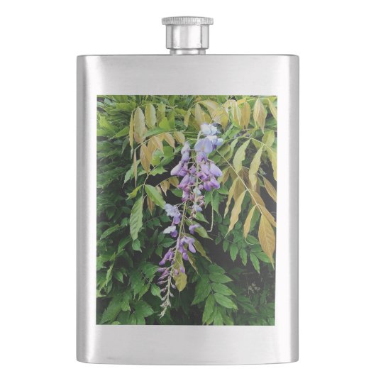 Flasque Fleur violette (devant)