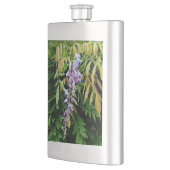 Flasque Fleur violette (Gauche)