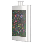Flasque Fleurs à motifs (Gauche)