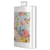 Flasque fleurs botaniques vintages modernes (Gauche)