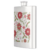Flasque fleurs de Noël rustiques modernes (Gauche)
