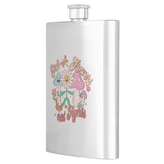 Flasque Fleurs de prélèvement, pas combats | Champignons e (Gauche)