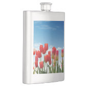 Flasque Fleurs de tulipes rouges-30247 (Droite)