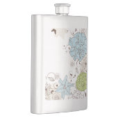 Flasque Fleurs Pastel Fille et Fils (Droite)