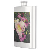 Flasque Fleurs roses (Gauche)