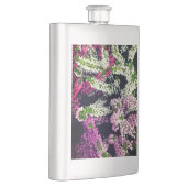 Flasque Fleurs roses, blanches et violettes (Droite)