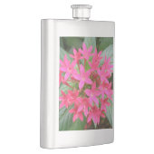 Flasque Fleurs tropicales rose vif (Droite)