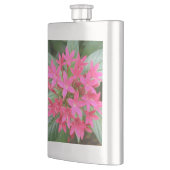 Flasque Fleurs tropicales rose vif (Gauche)