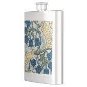 Flasque Floral Blue Flowers Lily Valley Répétition (Gauche)