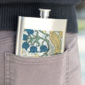 Flasque Floral Blue Flowers Lily Valley Répétition (En situation)