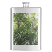 Flasque Forêt de pluie dominicaine I Nature verte tropical (devant)