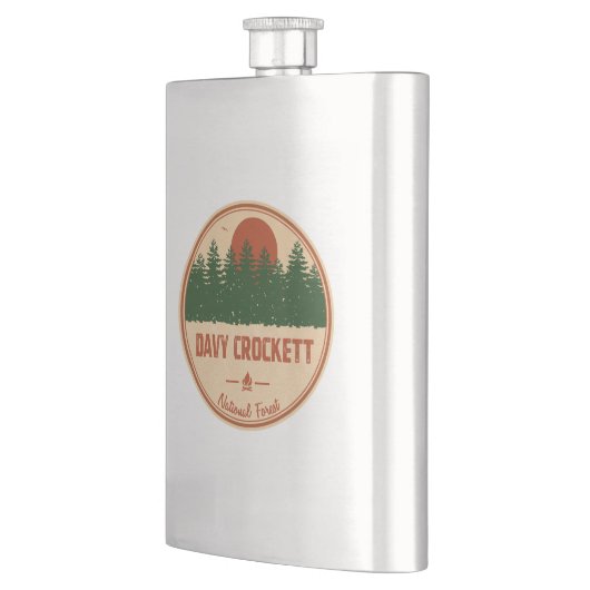 Flasque Forêt nationale Davy Crockett (Gauche)