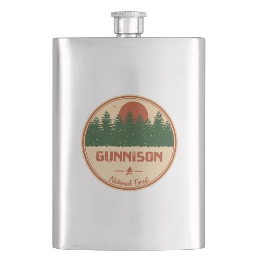 Flasque Forêt nationale de Gunnison (devant)