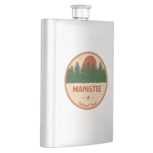 Flasque Forêt nationale de Manistee (Droite)