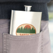Flasque Forêt nationale de père Noël Fe (En situation)