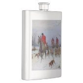 Flasque Fox Huntsmen et Hounds Retour à la maison (Droite)