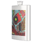 Flasque Frequency Serpent – Abstract Energy Classic Flask (Gauche)