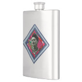 Flasque Frida Kahlo Retro Denim Diamond (Gauche)