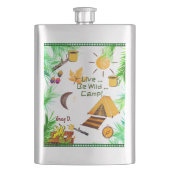 Flasque Fun Camper classique Flask (devant)