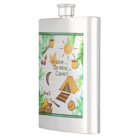 Flasque Fun Camper classique Flask (Gauche)