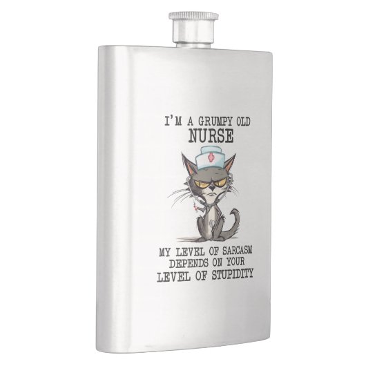 Flasque Fun Grumpy Old Nurse (Droite)