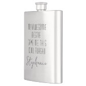 Flasque Funny Personalized from Bestie Cool Modern (Gauche)