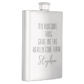 Flasque Funny Personalized from Boss Cool Modern (Droite)