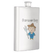 Flasque Garçon d'agriculteur (Droite)