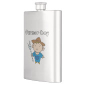 Flasque Garçon d'agriculteur (Gauche)