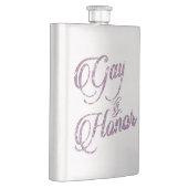 Flasque Gay of Honor | Ombre bleu rose violet (Droite)