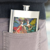 Flasque Gemini gothique classique femme papillon Whimsical (En situation)