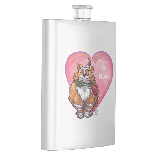 Flasque Ginger Cat Saint-Valentin (Droite)