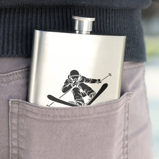 Flasque Gnar Whisperer Ski (En situation)