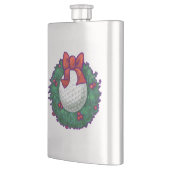 Flasque Golf Ball Christmas Wreath (Gauche)