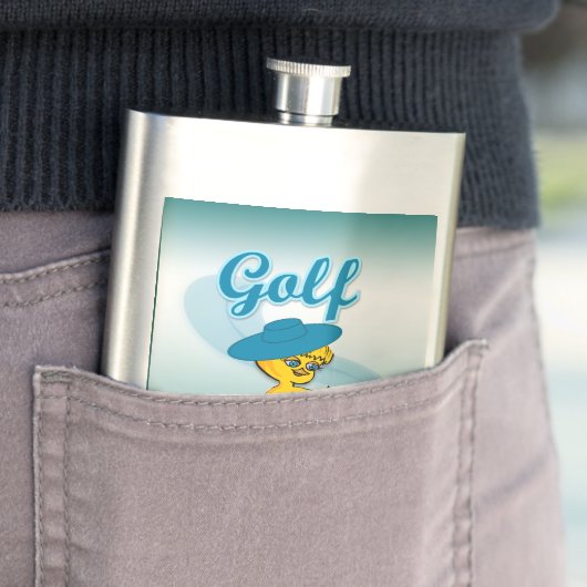 Flasque Golf Chick #3 (En situation)