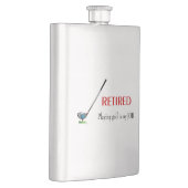 Flasque GOLF- Jouer au golf est mon travail (Droite)