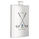 Flasque GOLF- Jouer au golf est mon travail (Droite)